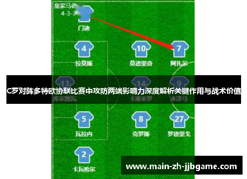 C罗对阵多特欧协联比赛中攻防两端影响力深度解析关键作用与战术价值 C罗对阵多特欧协联比赛中攻防两端影响力深度解析关键作用与战术价值